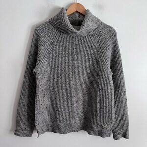 J. Crew Gray Turtleneck Sweater